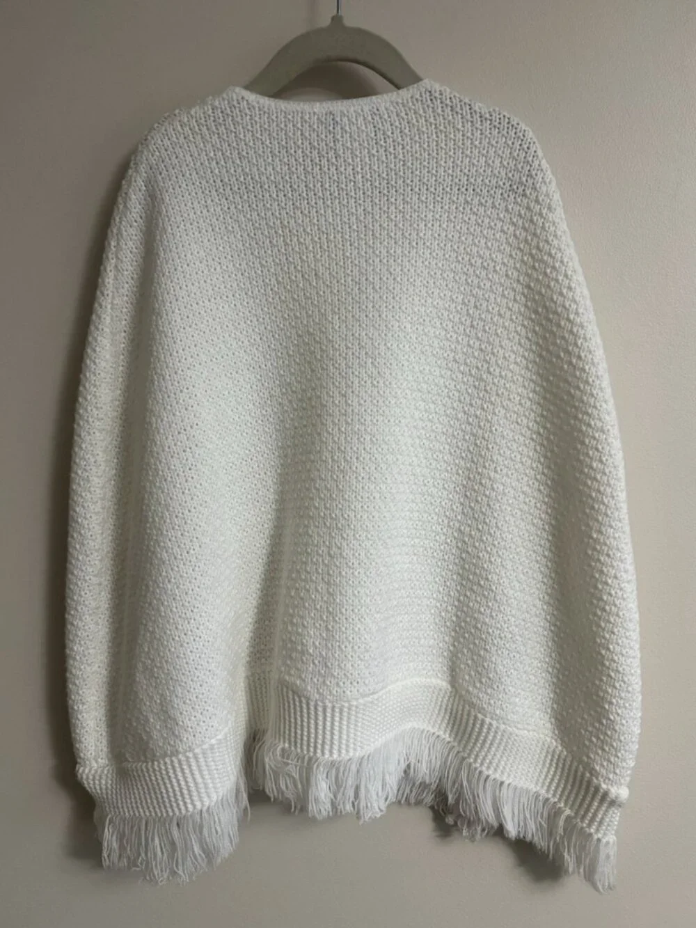 1960s Julius Berger Knit Sweater Cape Poncho Size 4-6 Kids Girls Acrylic Roses